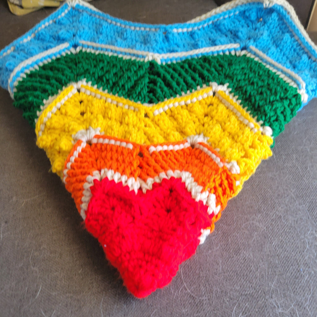 Rainbow Star Blanket