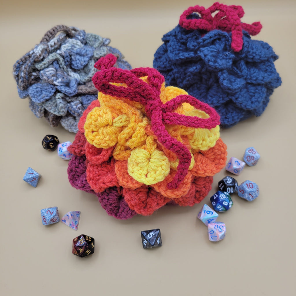 Dragon Egg Dice Bag