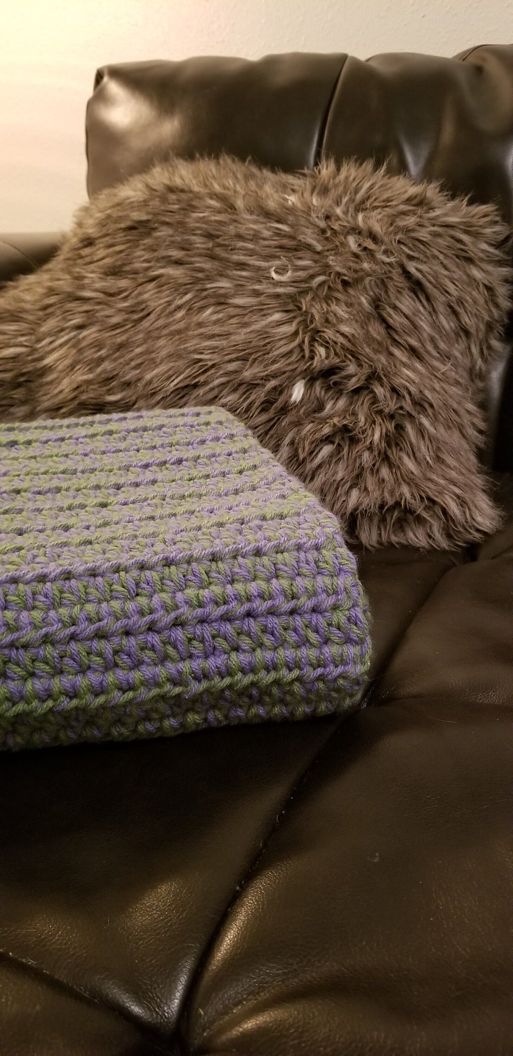 Double Strand Crochet Blanket