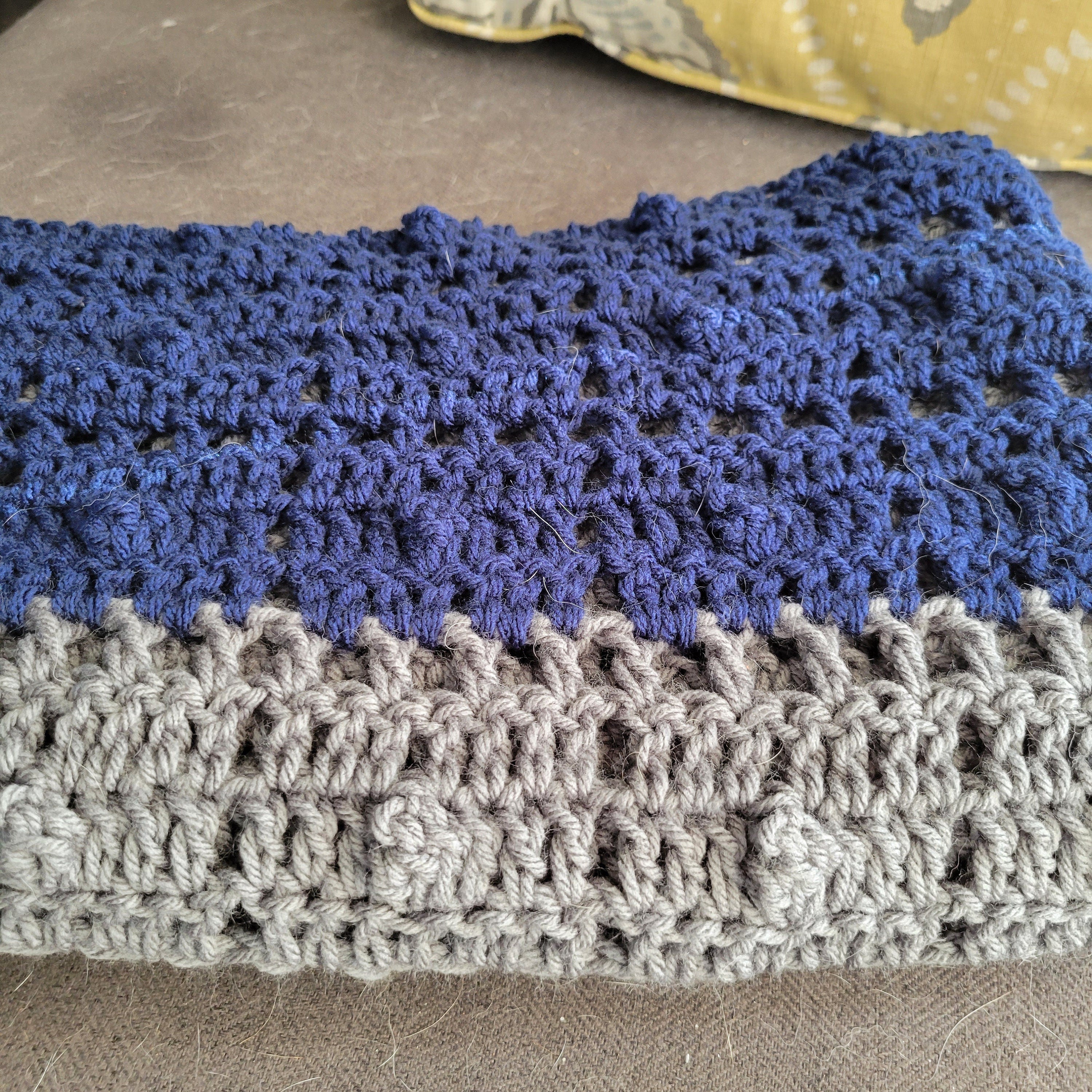 Bobble Lap Crochet Blanket