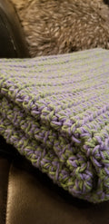 Double Strand Crochet Blanket