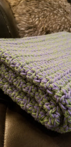 Double Strand Crochet Blanket