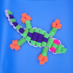 90's Lizard- Bead Crochet